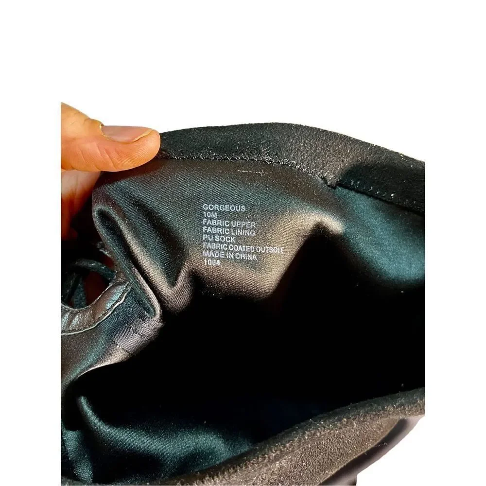 Steve Madden black suede